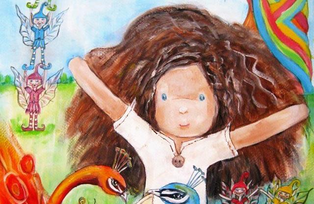 ilustracija naliny pomladna radost